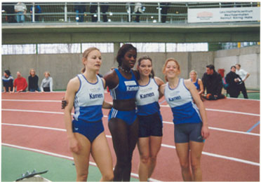 Birgit, Anita, Jessica und Laura